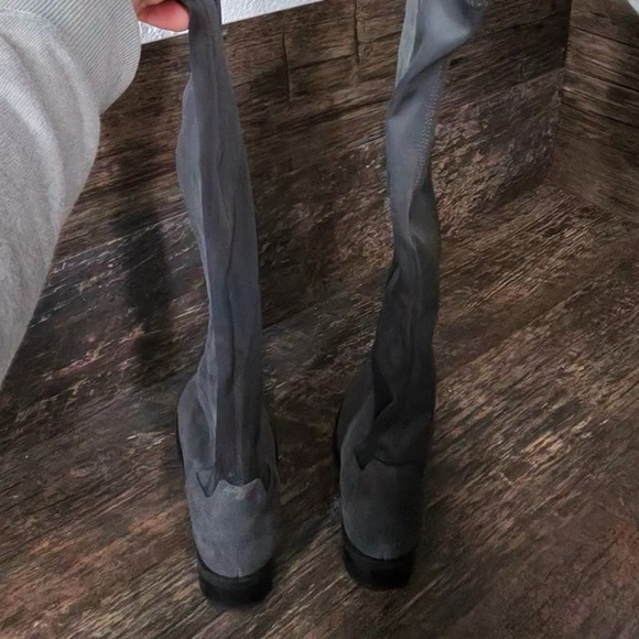 Blondo Charcoal Gray Over the Knee Waterproof Boots - Picture 5 of 8